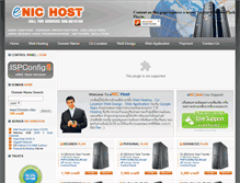 Tablet Screenshot of enichost.com